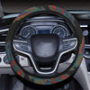 Dark Feathers Steering Wheel Cover