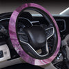 Purple Crystal Abstract Steering Wheel Cover