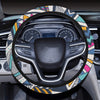 Colorful Tribal Steering Wheel Cover