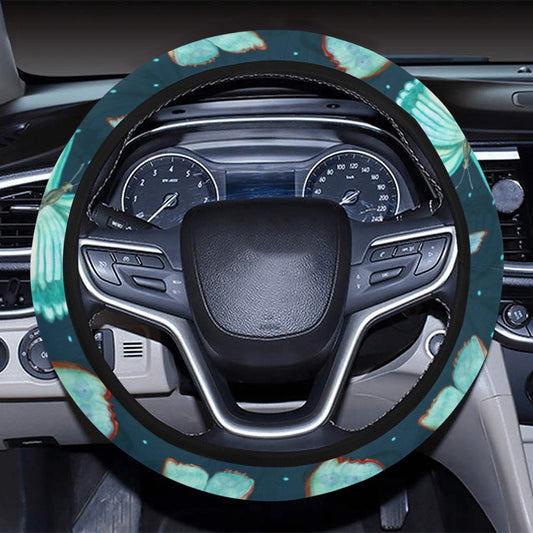 Butterflies Steering Wheel Cover