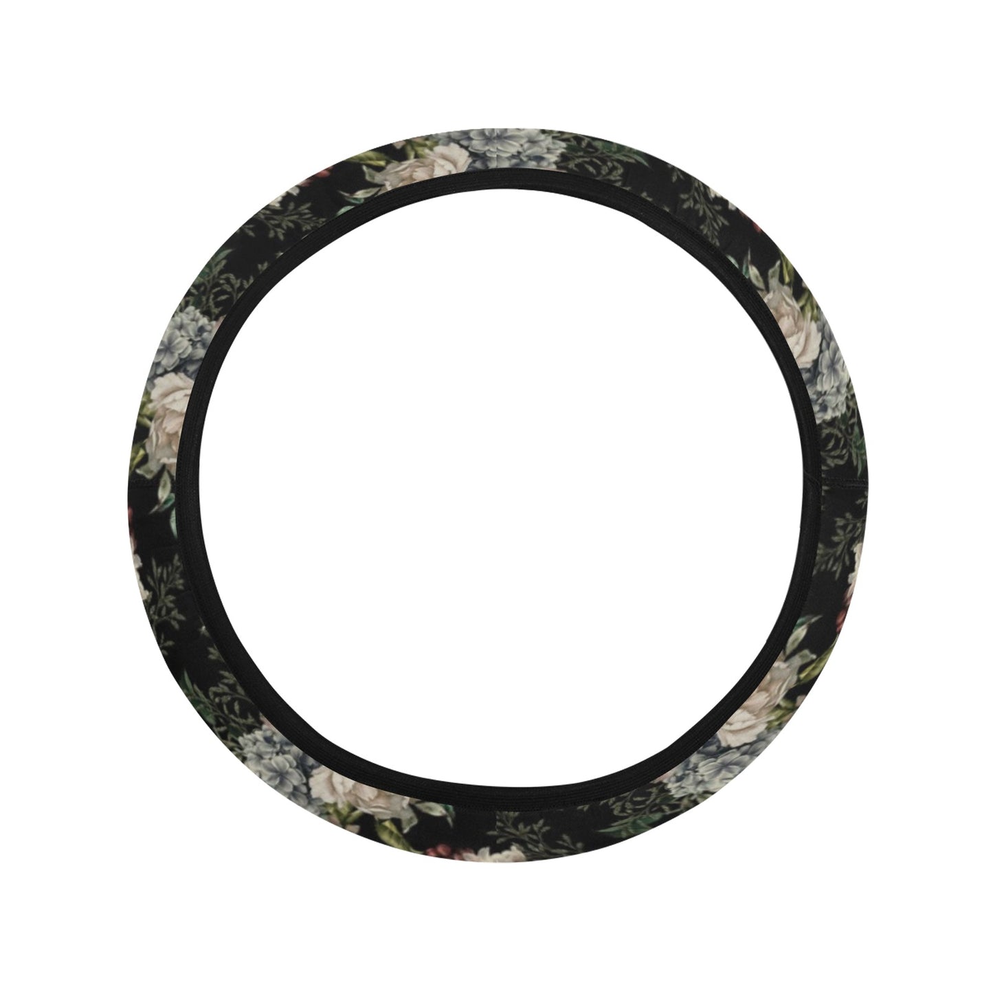 Floral Pattern Steering Wheel Cover