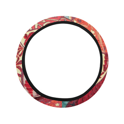 Oriental Patchwork Steering Wheel Cover