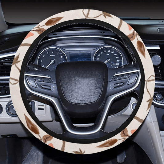 Vintage Floral Steering Wheel Cover