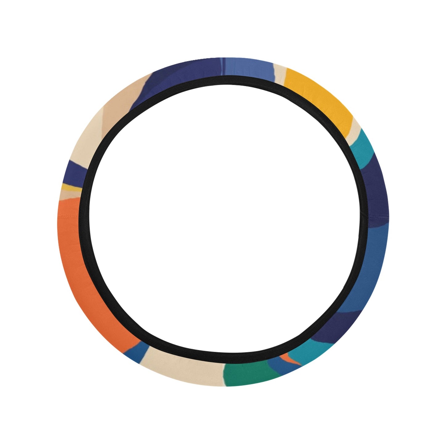 Colorful Abstract Steering Wheel Cover