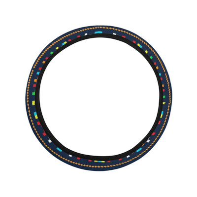 Colorful Ethnic Steering Wheel Cover