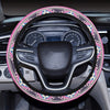 Pink Ethnic Steering Wheel Cover