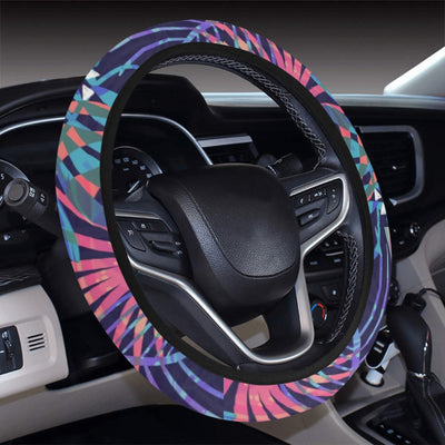 Colorful Plants Steering Wheel Cover