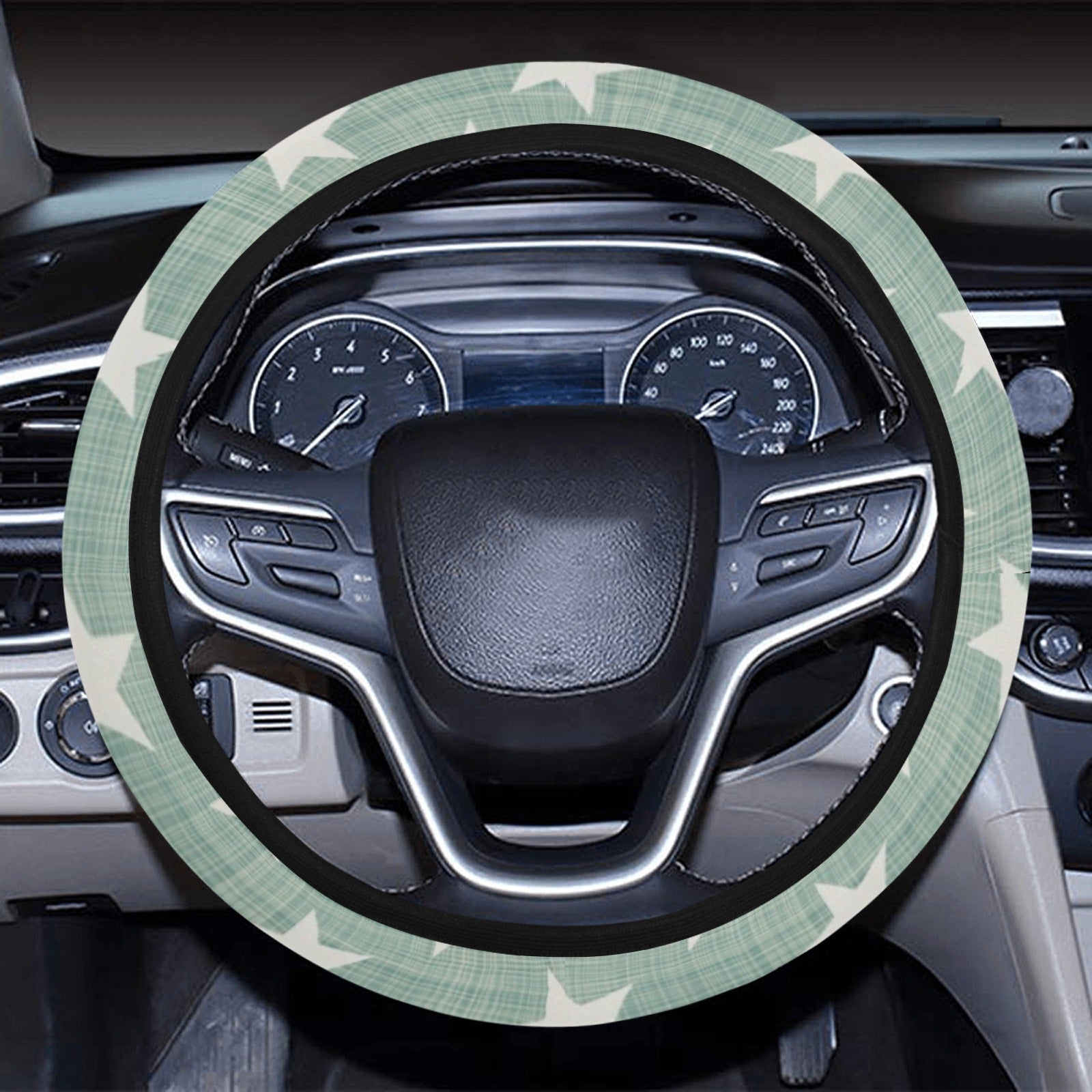 Star Pattern Steering Wheel Cover