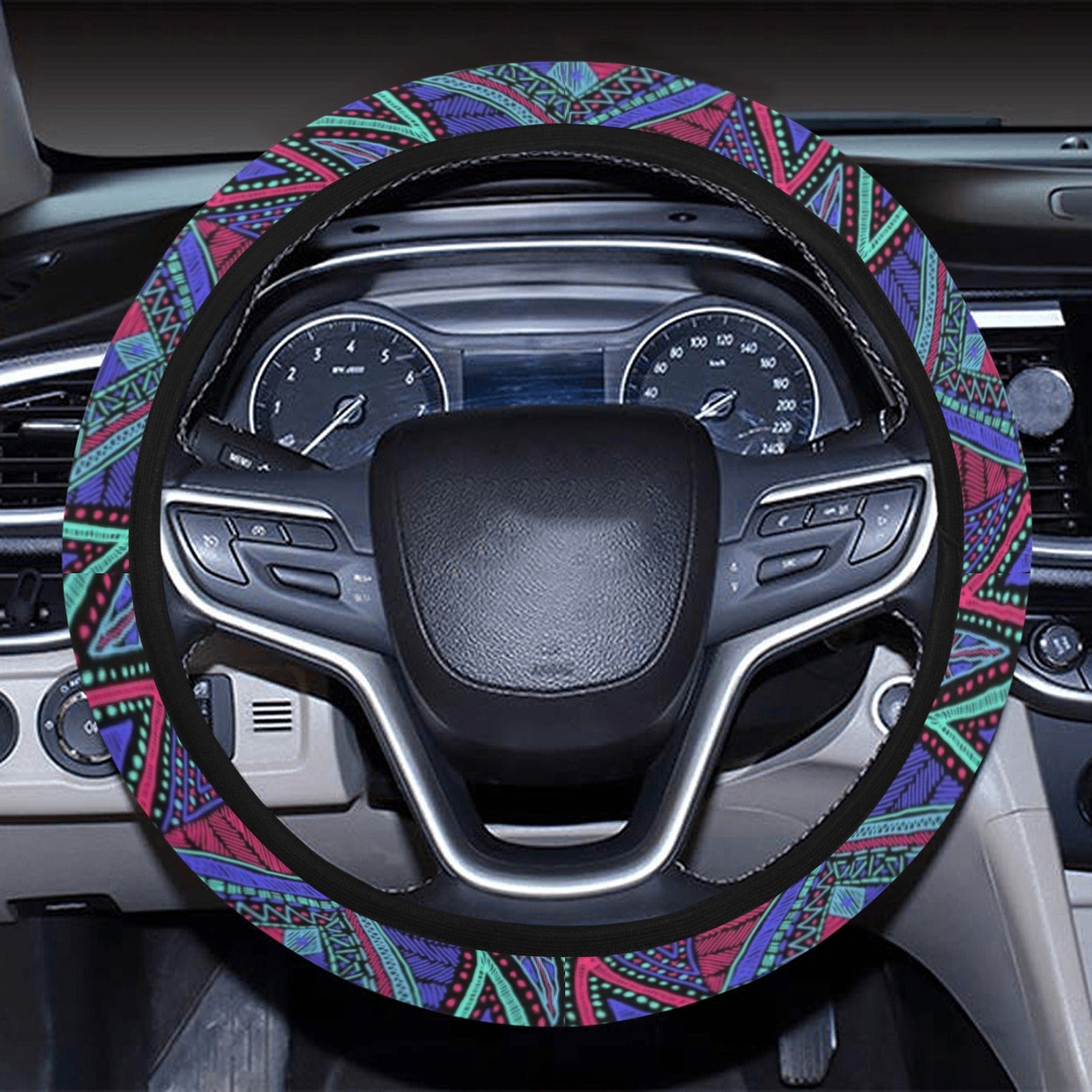 Ethnic Tribal Steering Wheel Cover