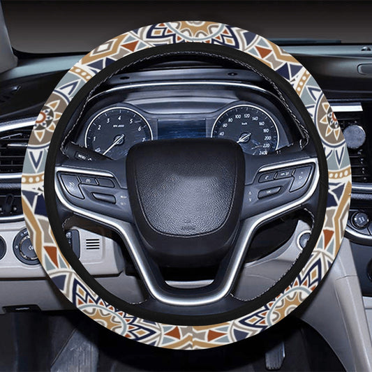 Mandalas Steering Wheel Cover