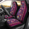 Red Persian Print Car Seat Covers