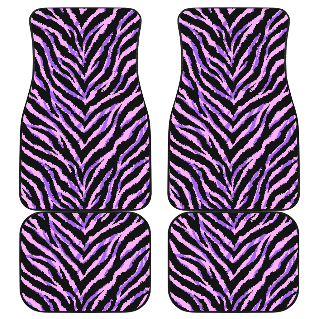 Pink Animal Print Car Floor Mats