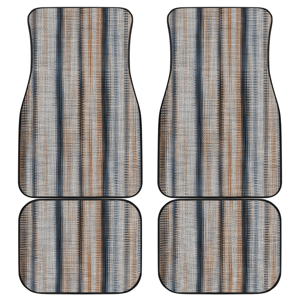 Vintage Stripes Car Floor Mats