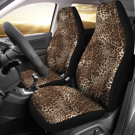 Leopard Print Car Seat Covers