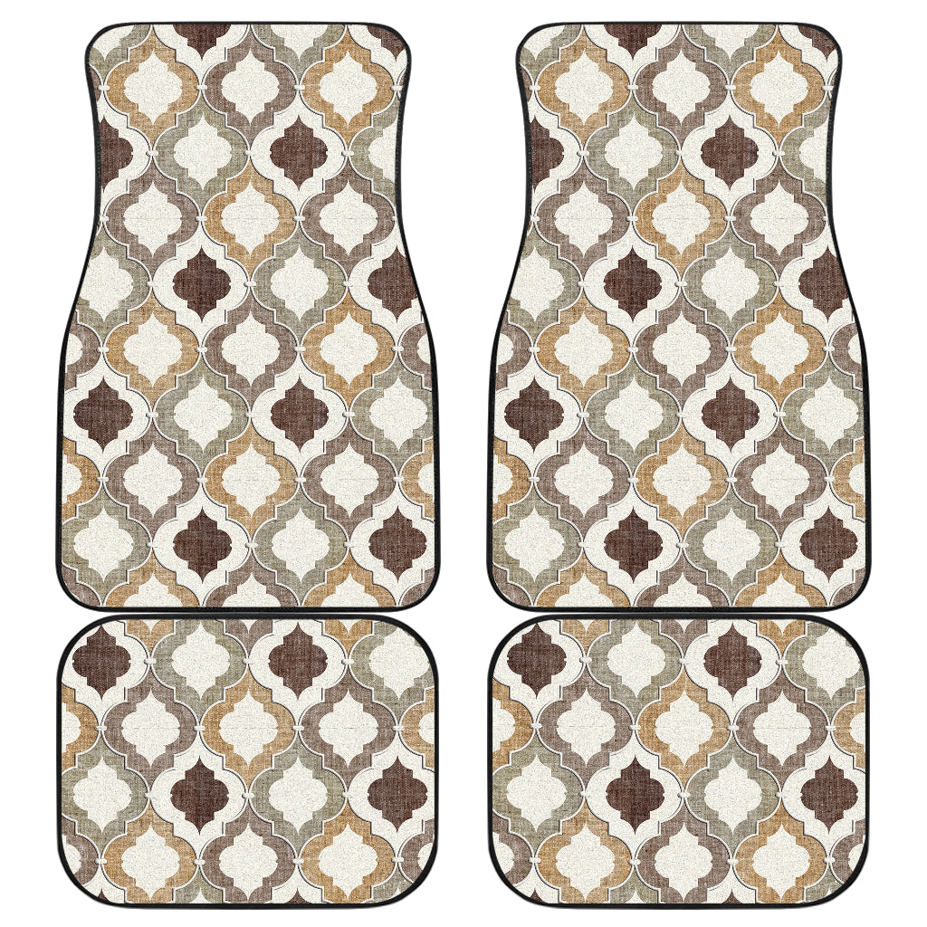 Vintage Pattern Car Floor Mats