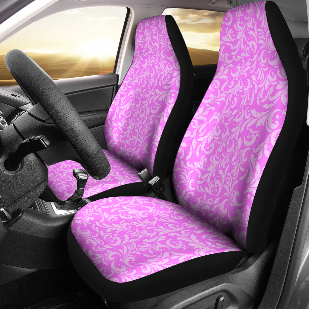 Pink Elegant Decor Car Seat Covers