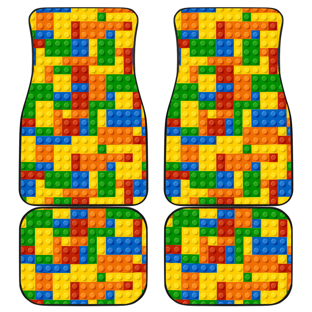 Colorful Lego Car Floor Mats