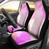 Pink Pastel Abstract Car Seat Covers