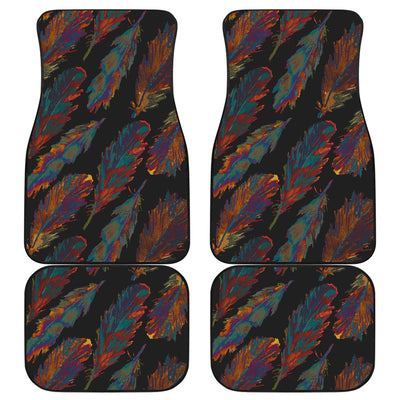 Dark Feathers Car Floor Mats