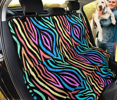 Colorful Abstract Car Back Seat Pet Cover