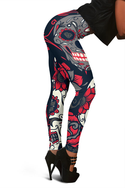Sugar Skulls & Roses Leggings