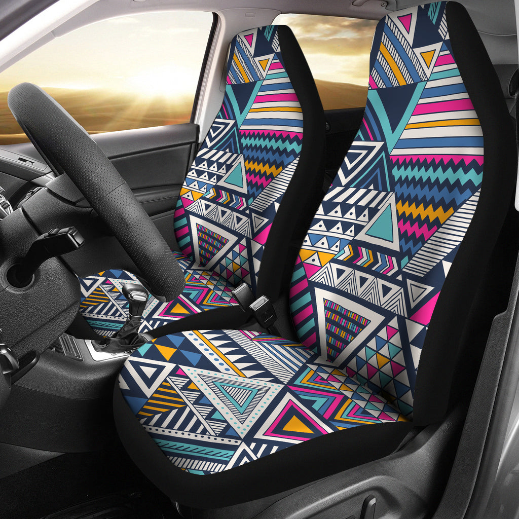 Colorful Tribal Car Seat Covers