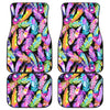 Colorful Feathers Car Floor Mats