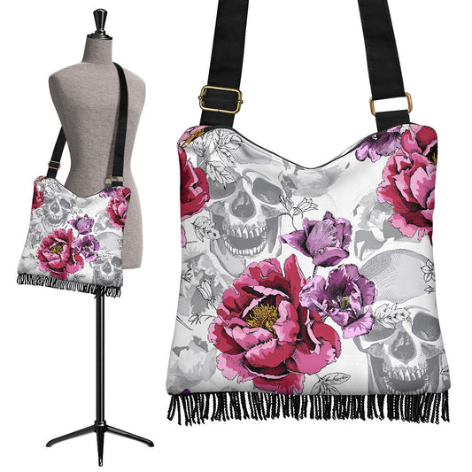 Skulls & Roses Crossbody Bag