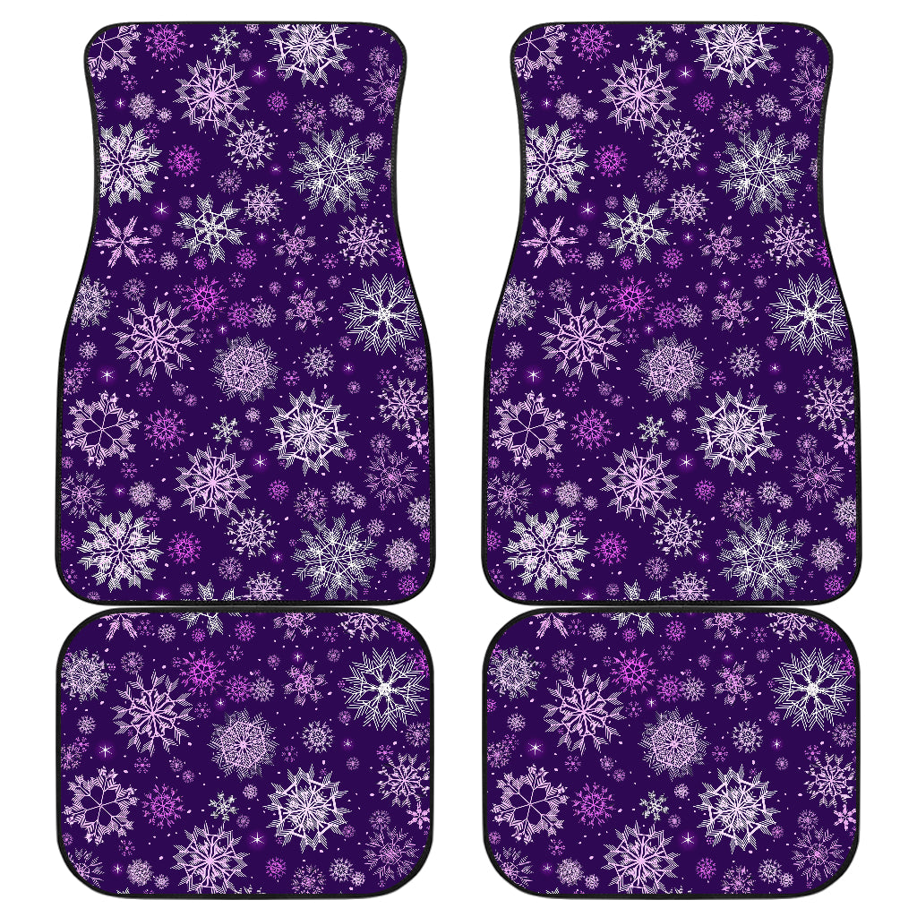 Purple Mandalas Car Floor Mats