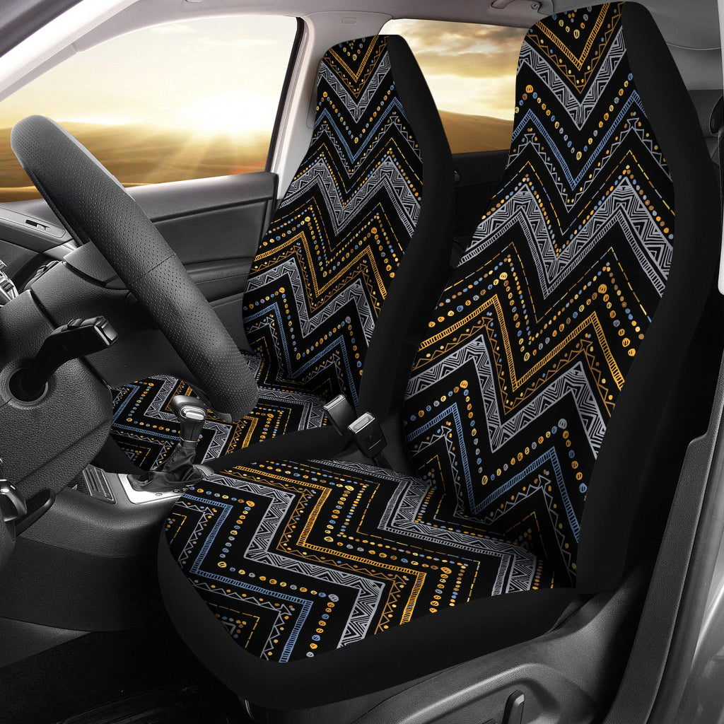 Ethnic Zig Zag Car Seat Covers