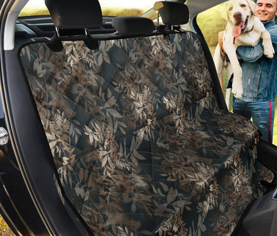 Green Leaves Car Back Seat Pet Cover