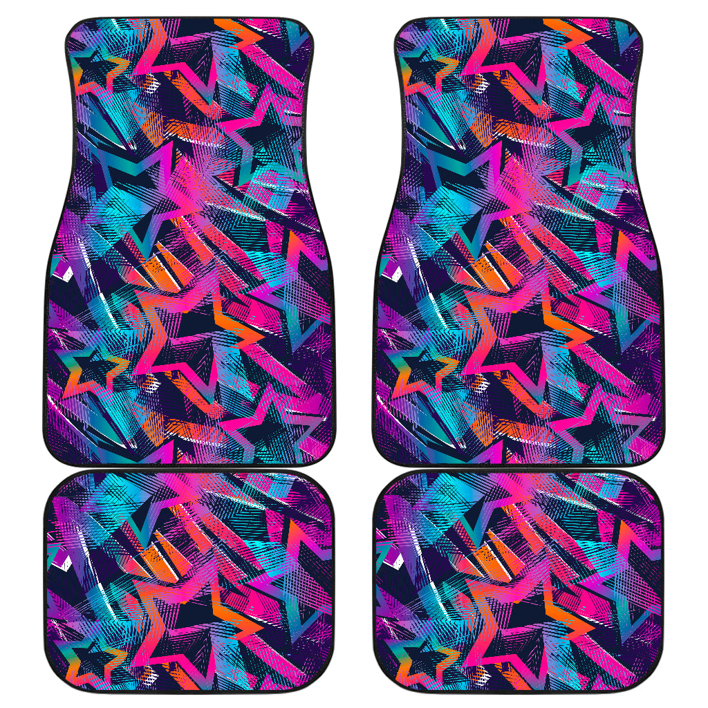 Colorful Stars Car Floor Mats