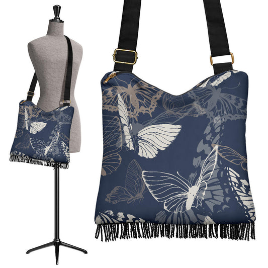 Abstract butterflies Crossbody Bag