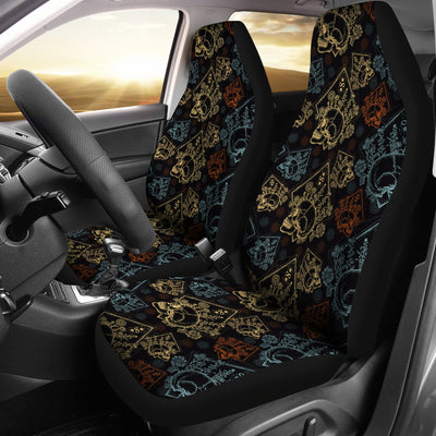 Skull Pattern Car Seat Covers