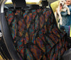 Dark Feathers Car Back Seat Pet Cover