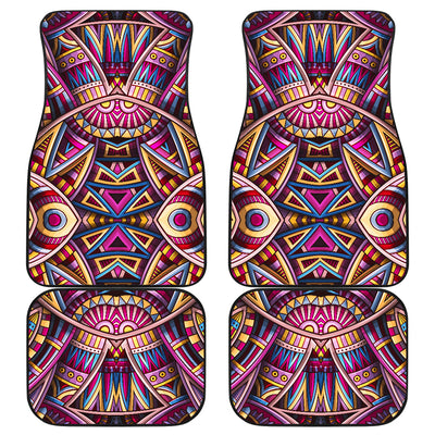 Colorful Tribal Pattern Car Floor Mats