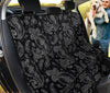 Black Elegant Decor Car Back Seat Pet Cover