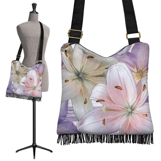 Pink & Purple Crossbody Bag
