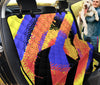 Colorful Abstract  Car Back Seat Pet Cover