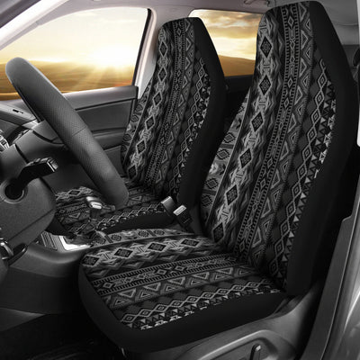 Grey Boho Aztec Car Seat Covers