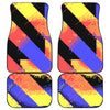 Colorful Abstract  Car Floor Mats