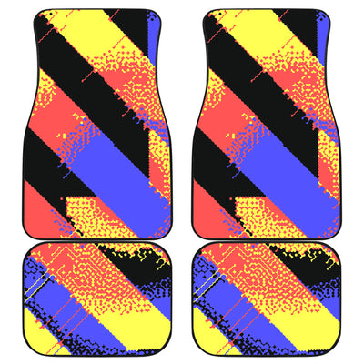 Colorful Abstract  Car Floor Mats