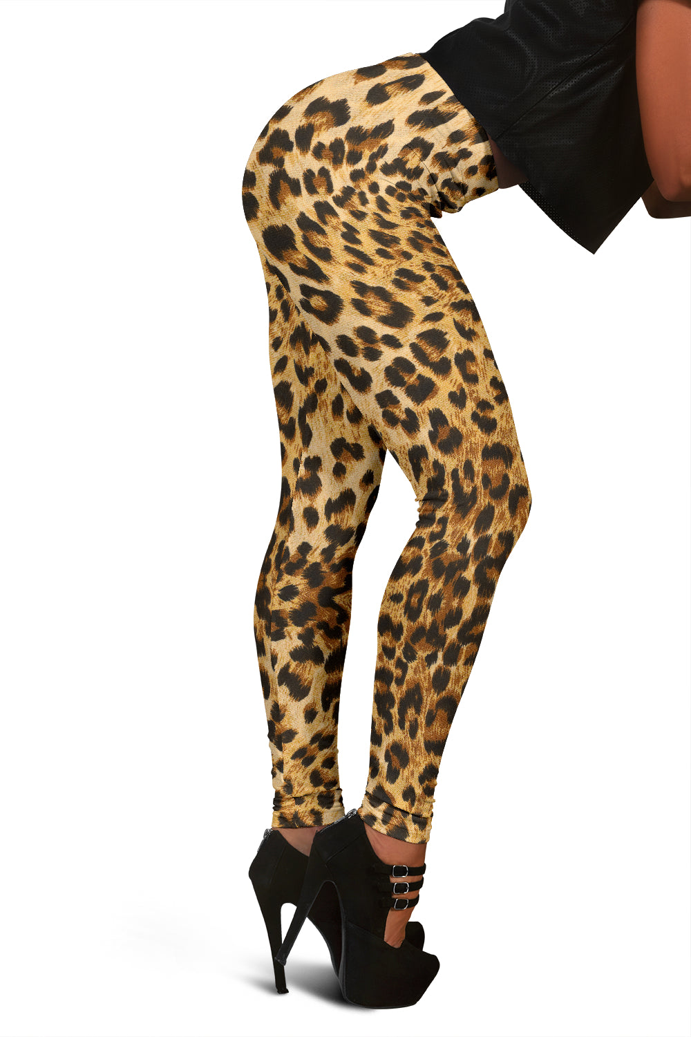 Cheetah Leopard Print Leggings