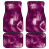 Purple Feathers Car Floor Mats