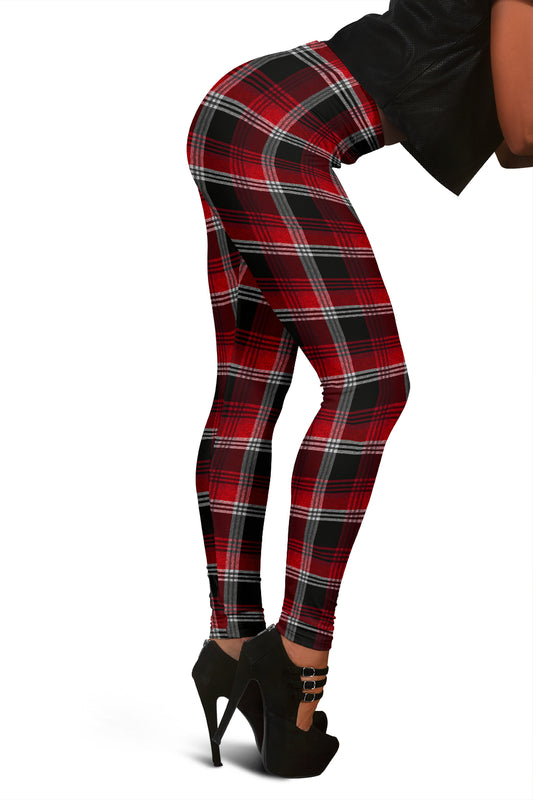 Red Plaid Leggings