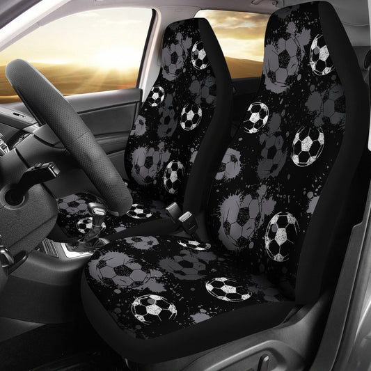 Soccer Balls Car Seat Covers