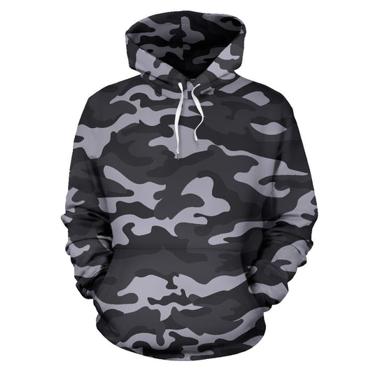 Grey Camouflage Hoodie