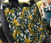 Green Yellow Leaves Car Back Seat Pet Cover