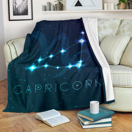 Capricorn Zodiac Blanket