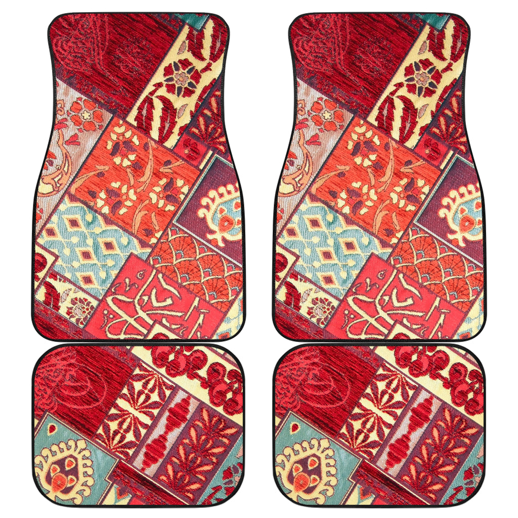 Oriental Patchwork Car Floor Mats